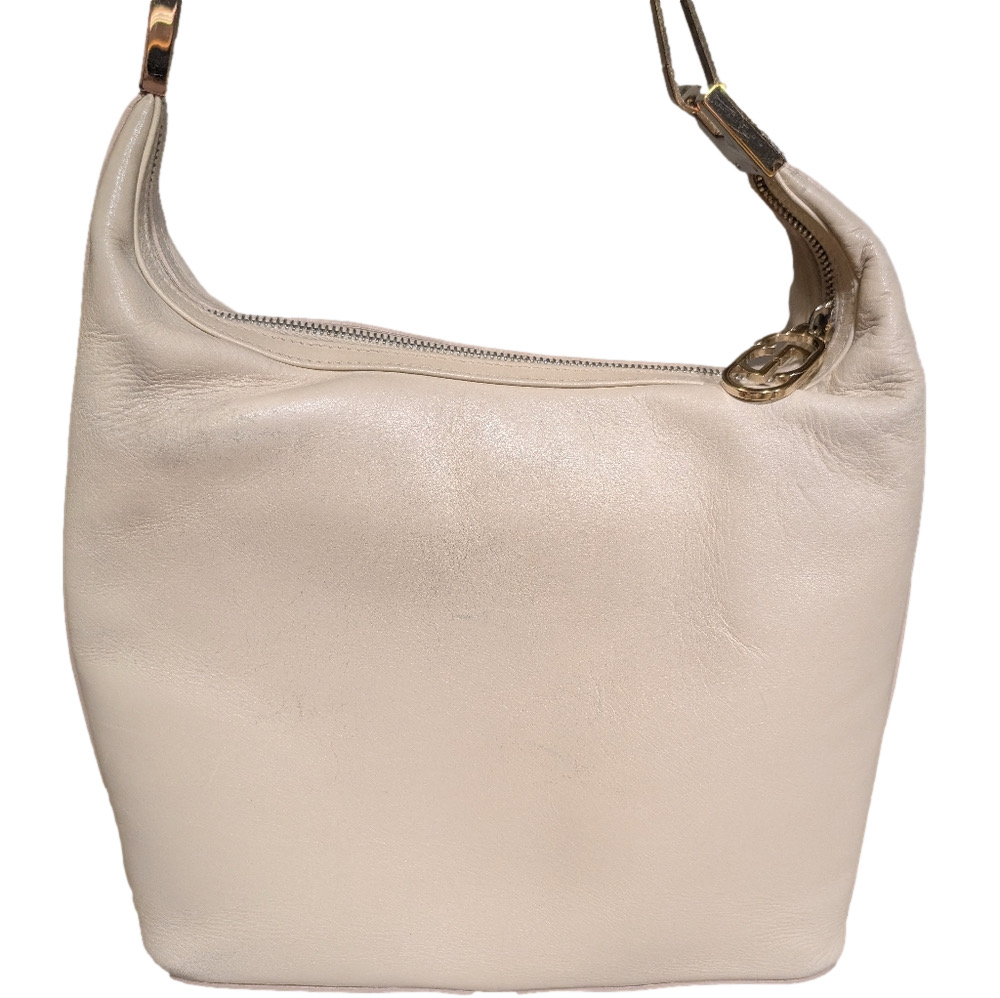 GUCCI Vintage Cream Shoulder Bag in Excellent Condition - Picture 3 of 15